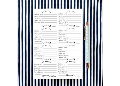 Labels for Fabrics