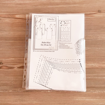 Transparent Gusseted File Pouch