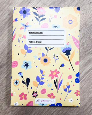 Pattern's Box Yellow Flowers